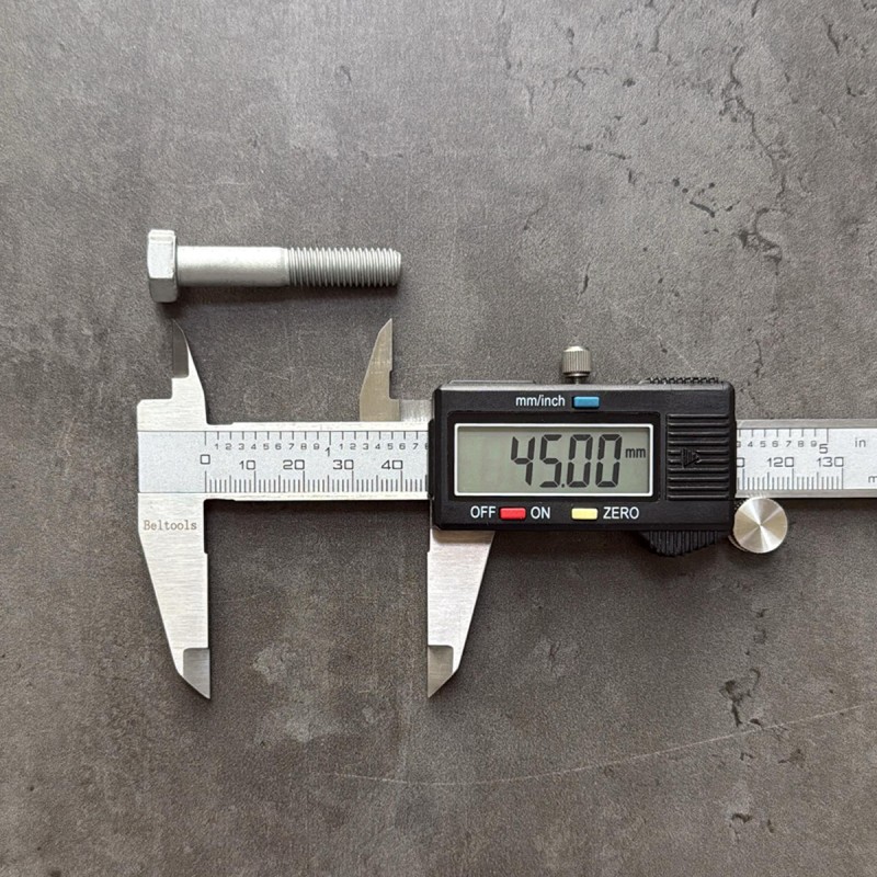 Болт М8х45х1,25 ГОСТ 7798-70 класс прочности 8.8 оцинкованный