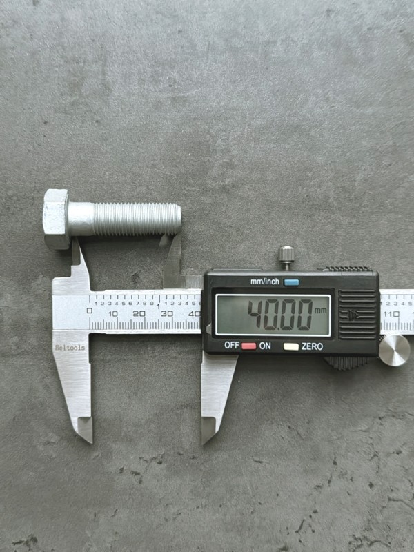 Болт М12х40х1,25 ГОСТ 7798-70 класс прочности 10.9 оцинкованный