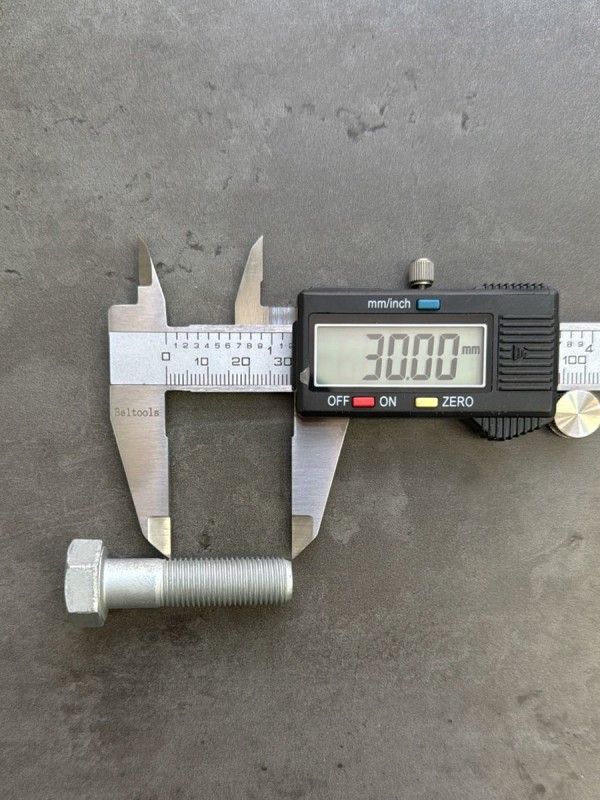 Болт М12х45х1,25 ГОСТ 7798-70 класс прочности 10.9 оцинкованный