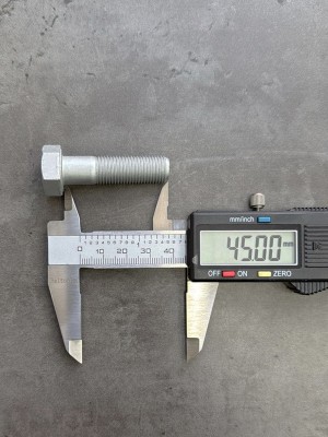 Болт М12х45х1,25 ГОСТ 7798-70 класс прочности 10.9 оцинкованный