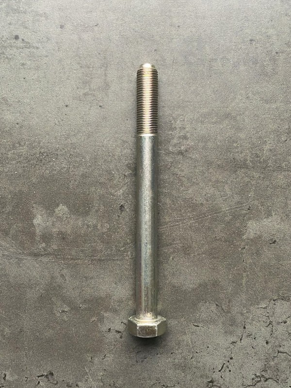 Болт М12х140х1,25 DIN 960 класс прочности 8.8 оцинкованный