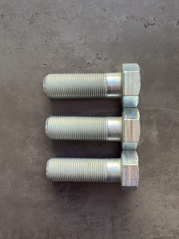 Болт М20х60х1,5 DIN 960 класс прочности 10.9 оцинкованный