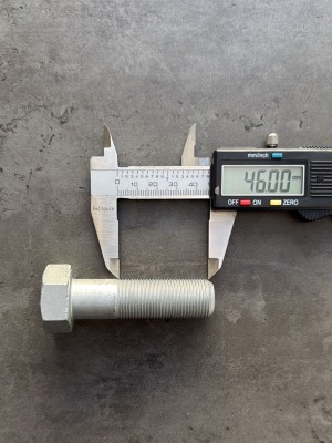 Болт М20х70х1,5 DIN 960 класс прочности 10.9 оцинкованный