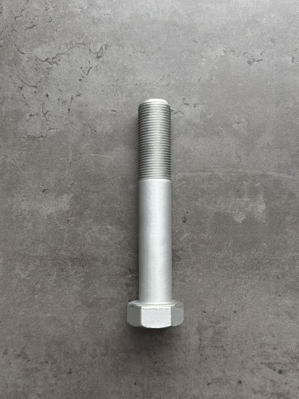 Болт М20х130х1,5 DIN 960 класс прочности 10.9 оцинкованный