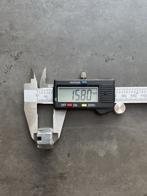 Гайка М12 корончатая