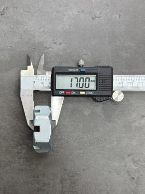 Гайка корончатая, прорезная низкая М27х2 ГОСТ 5919-73, класс прочности 8, покрытие цинк