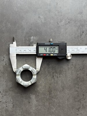 Гайка корончатая, прорезная низкая М27 ГОСТ 5933-73 класс прочности 10