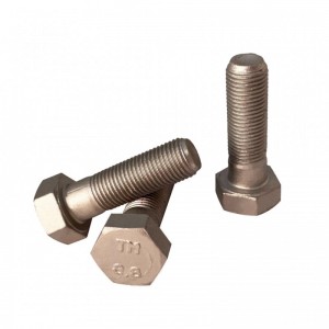 Болт М18х40х1,5 DIN 960 класс прочности 8.8 оцинкованный