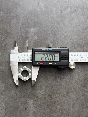 Гайка корончатая, прорезная низкая М14х1,5 DIN 937, класс прочности 10