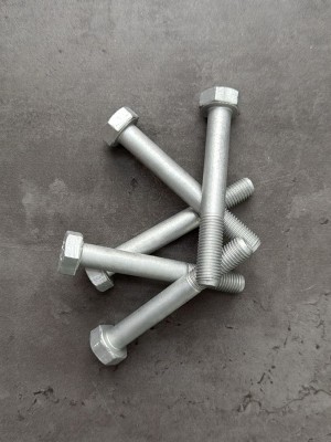 Болт М10х80х1,25 DIN 960 класс прочности 10.9 оцинкованный