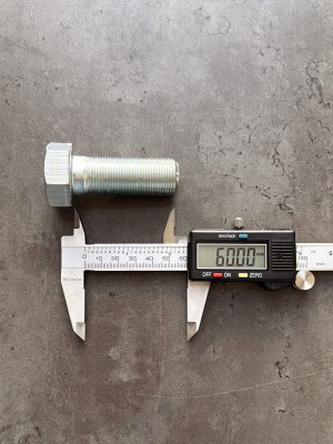 Болт М22х60х1,5 ГОСТ 7798-70 класс прочности 10.9, оцинкованный