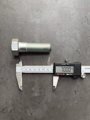 Болт М22х70х1,5 ГОСТ 7798-70 класс прочности 10.9, оцинкованный