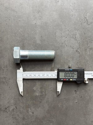 Болт М22х80х1,5 ГОСТ 7798-70 класс прочности 10.9, оцинкованный