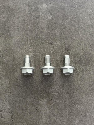 Болт фланцевый М8х16 8.8 оц. DIN 6921 без насечек